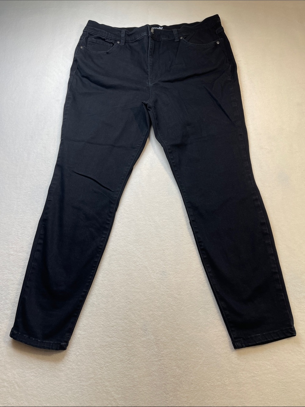 Terra & Sky Black  Jeans WOMEN SIZE 18W SKINNY